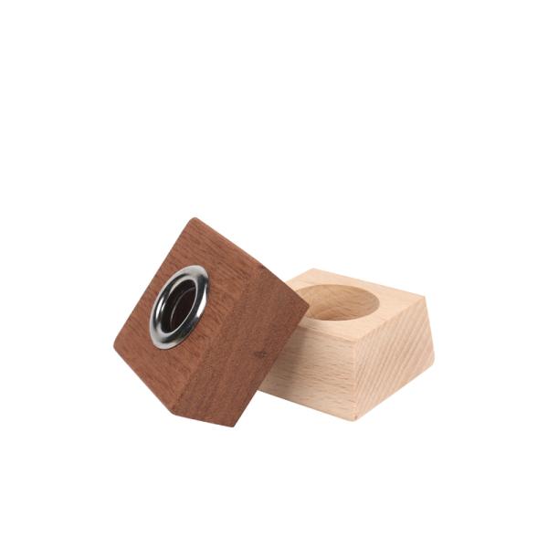 Square Reed Diffuser Cap Wooden Perfume Bottle Lid 28 25 Thread