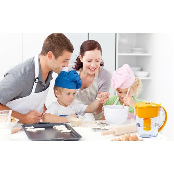 3.5L Capacity Alkaline Water Filter Pitcher Humanity Design Convenience Usage