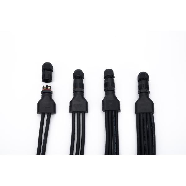 Waterproof IP68 Electrical Junction Box One In Many Out Quick Connect Wire Connectors