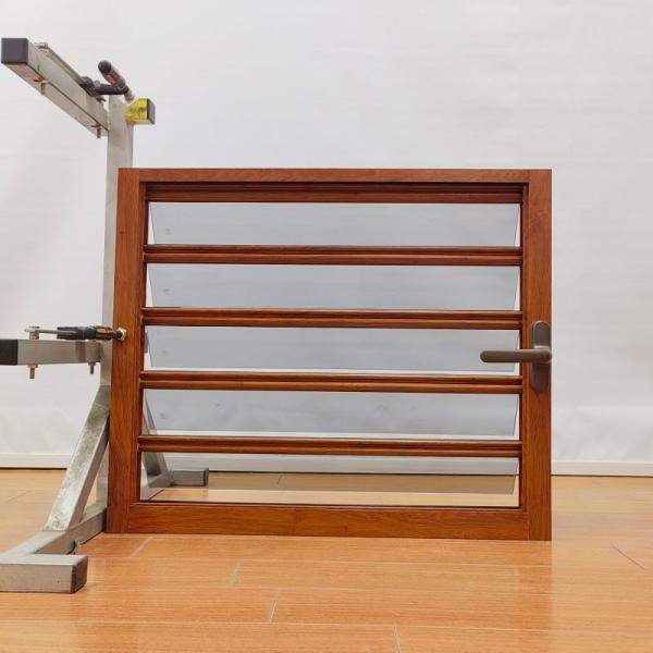 Invisible Aluminium Louver Window Ventilation Glass Blases Aluminium Louvre Frames