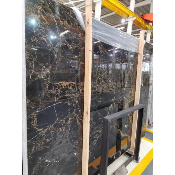 Athens Golden flower marble gloss floor tiles big slab