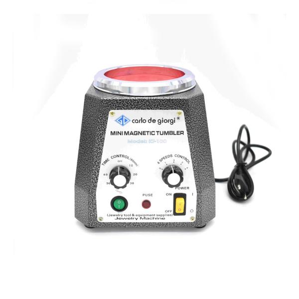 KT100 Magnetic Tumbler Jewelry Polisher Finisher Super Finishing Equipment