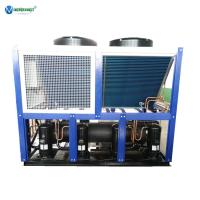China 15Ton Brewery Glycol Cooling Scroll Compressor Air Cooled Glycol Chiller 40hp for sale