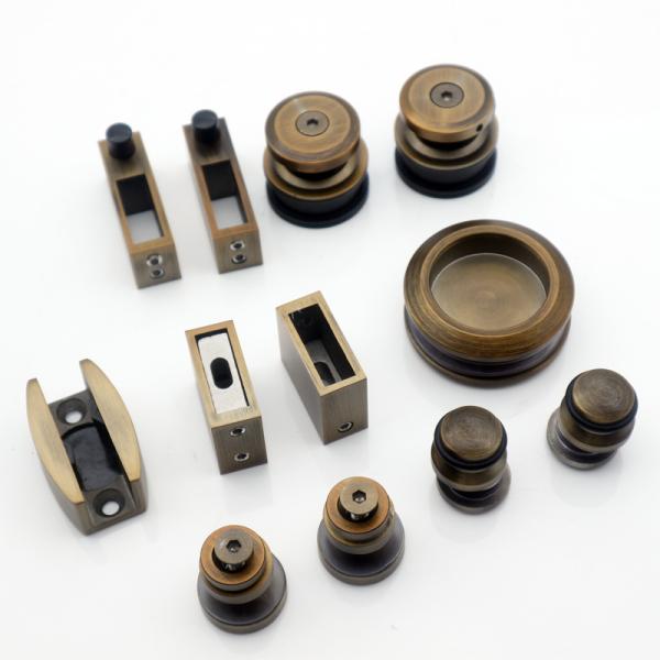 Sliding Barn Door and Hardware Kit in Stain/Mirror/Polish Finish for Open Style