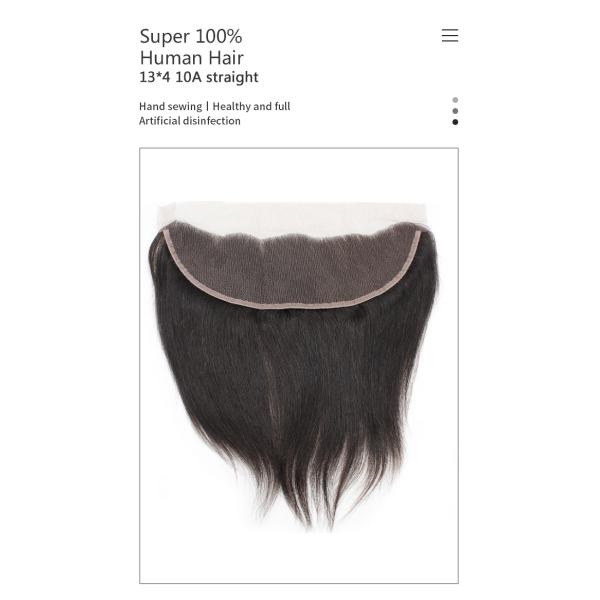 High Grade Natural 13*4 Lace Remy Human Hair Closure 20inch 50.8cm