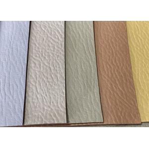 Quality Elastic PU Leather Upholstery Fabric Eco Friendly Water Resistant wholesale