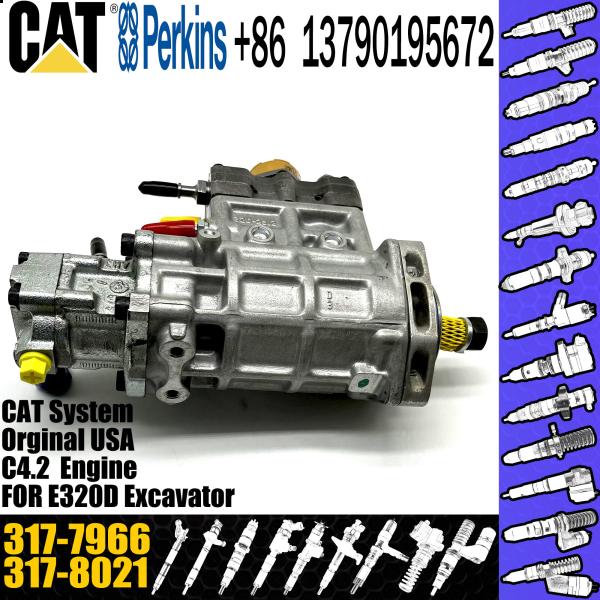 HUIDA Excavator Engine Parts C6.6 Fuel Injection Pump 317-8021 10R-7660 2641A312 317-7966