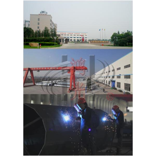 Professional LED Outdoor Electric Lamp Post Double Arm Weather Resistance