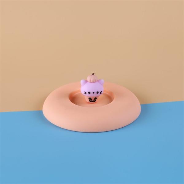 Silicone Cup Lids Silicone Coffee Mug Lids Reusable Coffee Tea Water Cup Lids Anti-dust Airtight Mug Covers Mug Covers