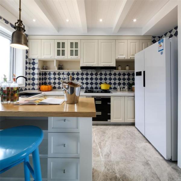 Particle Board Plywood Lacquer Kitchen Countertop Cabinet OEM ODM