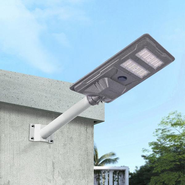 Integrated LED All in One Solar Street Lights with Durable Aluminum Housing for Outdoor Lighting