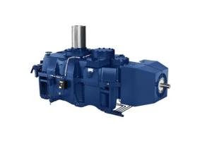 China Chemical Industries QVRC2-10 Helical Bevel Right Angle Shafts Gearboxes For Mixers on sale