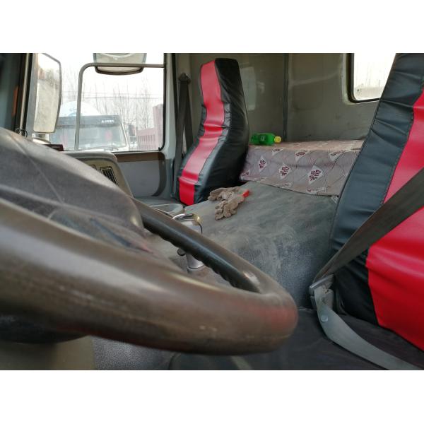 dumper semi trailer tractor head 6*4 10 Tires Sinotruck Howo tipper dump truck tractor truck flatbed semi-trailer