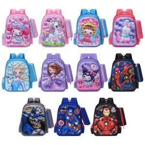 Customizable 3D Cartoon Printing Kindergarten Bagpack Student Rucksack