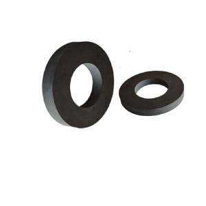 Quality High Consistency Ferrite Ring Magnets SrO 6Fe2O3 IATF 16949 Customized wholesale