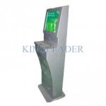 Self Service Interactive Touch Screen Kiosk With Rugged Metal Keyboard