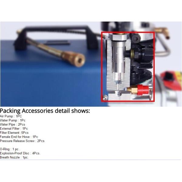 High Pressure 4500PSI Air Compressor For Pneumatic Airgun Scuba Rifle PCP Inflator