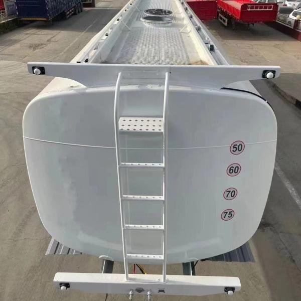 Large Oil Fuel Delivery Truck Tanker 4 Axis Semi Trailer