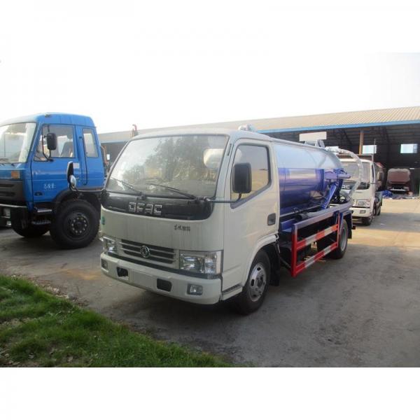 2016 new dongfeng 6000L vacuum sewage suction tanker truck for sale