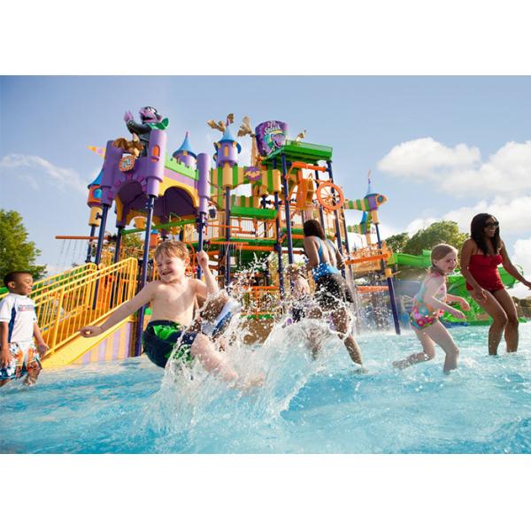 Commercial Safe Aqua Park Equipment Fiberglass Playground Slide