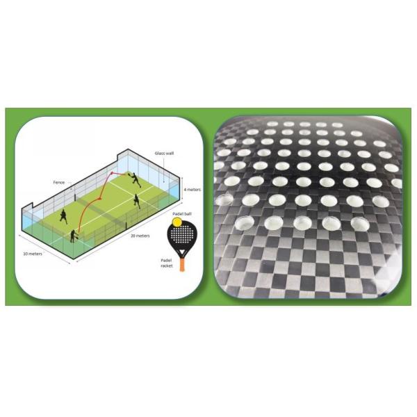 12k Beach Tennis Paddles UV Printing Soft Beach Ball Racket