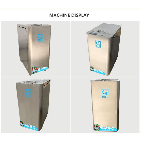 Durable SS304 Organic Waste Converter For Home Garbage Recycling Machine