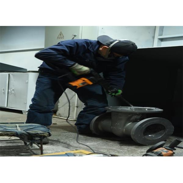 Anticorrosive Ductile Iron Butterfly Valve , Grey Pinless Butterfly Wafer Type Valve