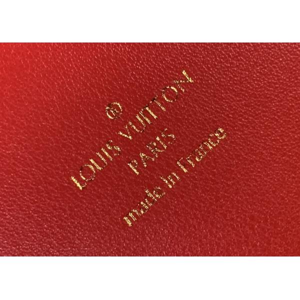 M45673 Printing Box Shape VALISETTE TRESOR Handbag With Lock Red Lining Bag