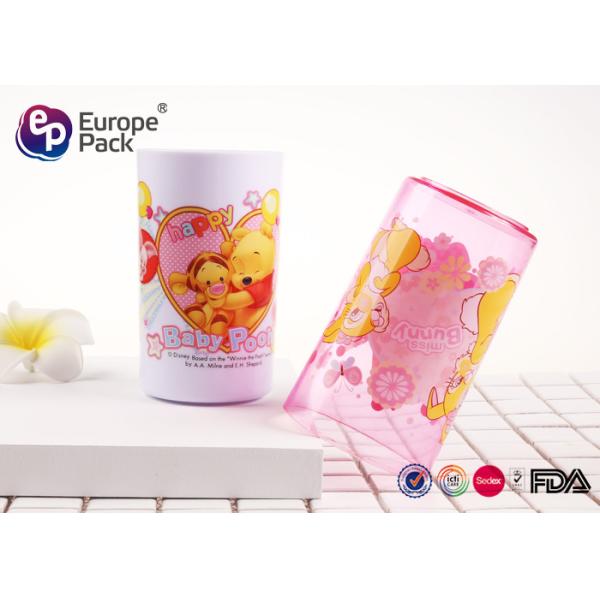 Unbreakable Childrens Plastic Cups Volume 270Ml Plastic Kids Mug