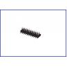 Buy cheap 1.27mm pitch Male header 90 ° Black 2 * 11P Brass Material connector from wholesalers