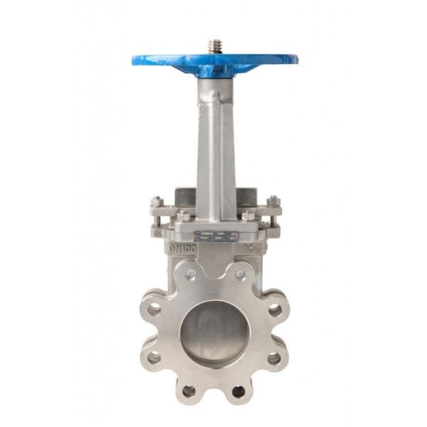 Lug Pneumatic Knife Gate Valve AC220V DN50 304 Stainless Steel ANSI Pneumatic Knife Gate Valve Slurry Knife Gate Valve