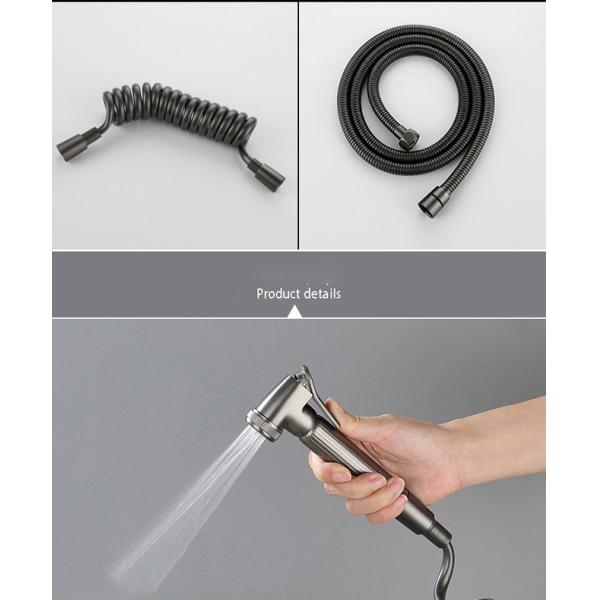 2023 Modern Stainless Steel Shattaf Bidet Sprayer Faucet Shower Heads With Diverter