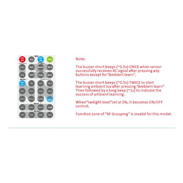 Tunable 25mA 12VDC microwave Motion Sensor Switch FCC