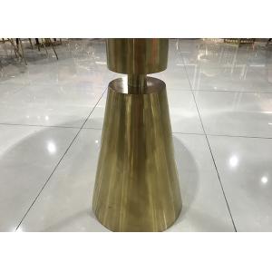 Anti Permeation 80cm Stainless Steel Marble Coffee Table