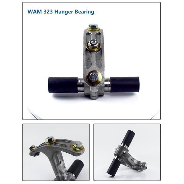 WAM323 Intermediate Hanger Bearing for Screw Conveyors at Beton Plant Cement Powder Silo