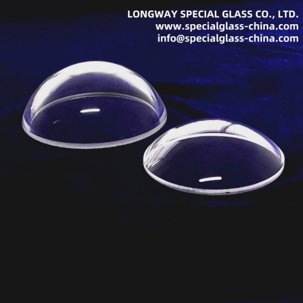 High Precision Optical Glass Dome Lens For Lasers And Measurement Equipment