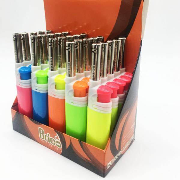 Solid Color Electronic Kitchen Gas Stove Lighter