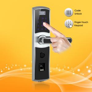 China Electric Intelligent Password and Biometric Fingerprint Door Lock with Remote Control Function on sale