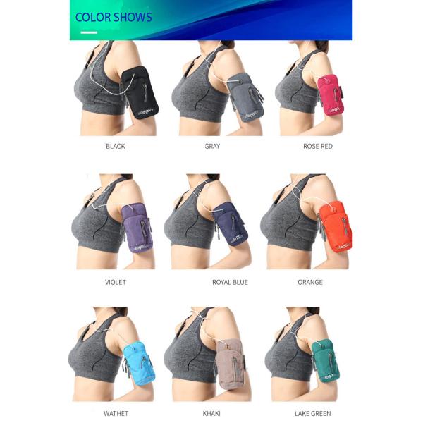 Different Size Outdoor Running waterproof Arm Bag Running Mobile Phone Sports Arm Bags