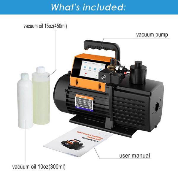 V900 Refrigeration Spare Parts Vacuum Rotary Vane Pump 9 CFM Dual Stage