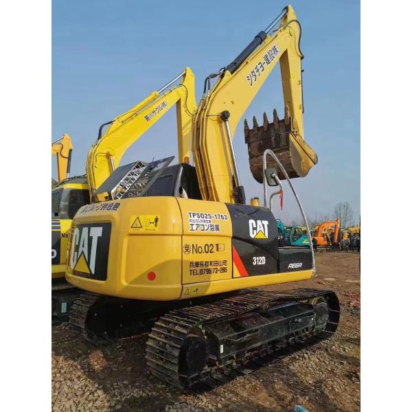 12 Ton Original Japan Used Caterpillar Cat 312D With Original Hydraulic Cylinder
