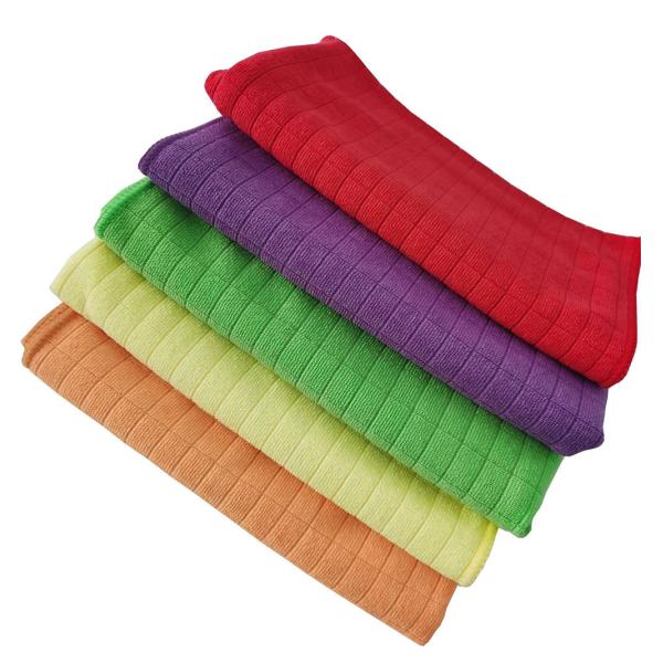 Super Soft Microfiber Weft Car Wash Towel Floor Cleaning Cloth 50x70 Cm