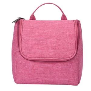 Travel Hanging Wash Bag , Water Resistant Polyester Cosmetic Toiletry Bag