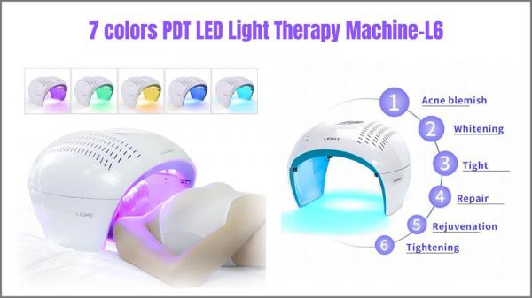 7 Colors Pdt Led Light Therapy Machine Facial Photon Anti Aging