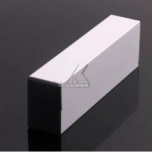 Quality White Powder Coated Aluminium Tube , Aluminum Extrusion Square Tube 6063 wholesale