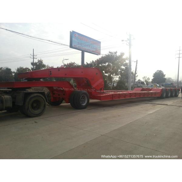Gooseneck Lowbed Trailer Dolly for Heavy Duty Heavy Machine Lowbed Semi Trailer 80 ton 100Ton WhatsApp:8615271357675