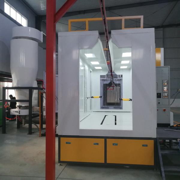 6m Length Electrostatic Powder Coating Room / Powder Paint Spray Booth