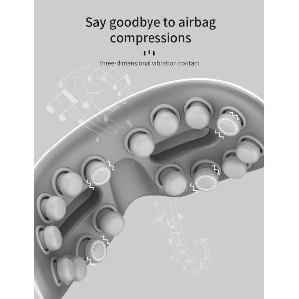 Rechargeable Smart Eye Massager Electric Eye Acupoint Tapping With Music 750mAh