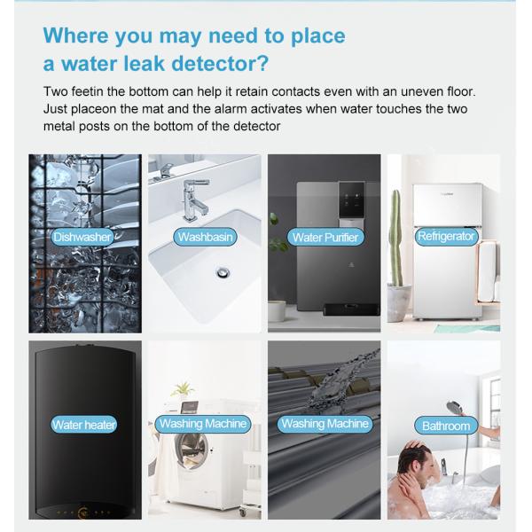 0.1Mpa-0.4Mpa Smart Home Pipe Water Leak Detector System 160L For Whole House