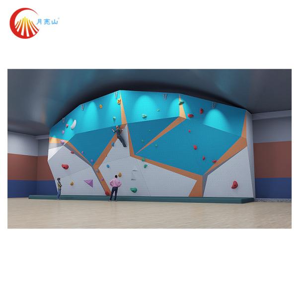 Public Training Boulder Climbing Wall For Playground Adventure Park
